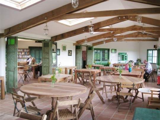 the organic farm shop cafe